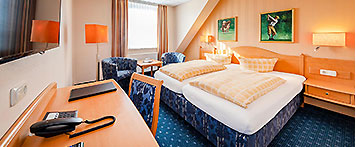 Doppelzimmer komfort im Dünenhotel Markgrafenheide