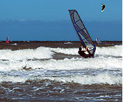 Surfen an der Ostsee